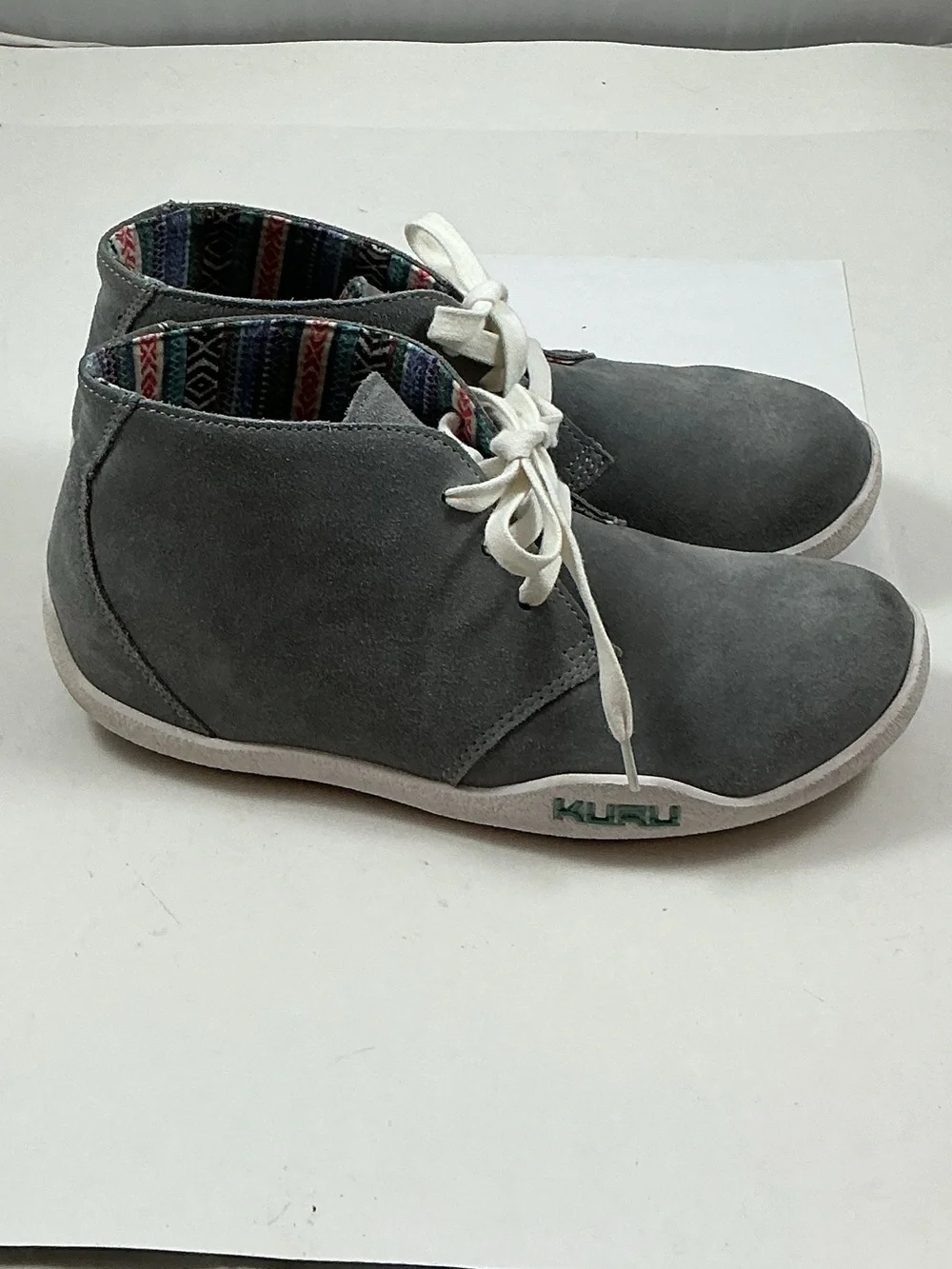 Kuru Aalto Gray Suede Chukka Boots Size 9 Ankle Boots